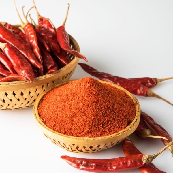 Indian spice Red chilli or lal mirch powder